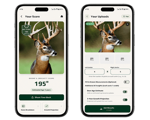 AI Photo Scoring application screens