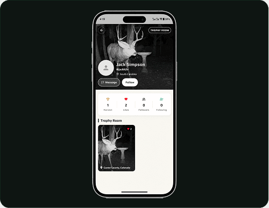 Trophy Room and Digital Badges application screens